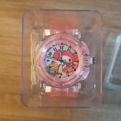 Sanrio Lightup Watches with acrylic box