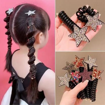 Rhinestone Star Styling Hair Springs🔥