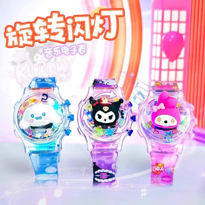 Sanrio Spinner light and music watches