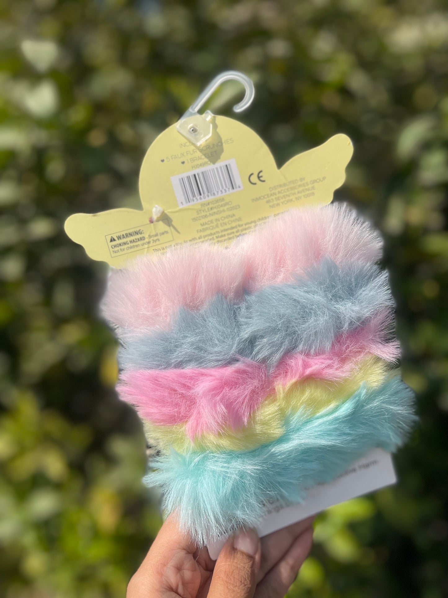 Faux Fur Scrunchies and Bracelets Pack