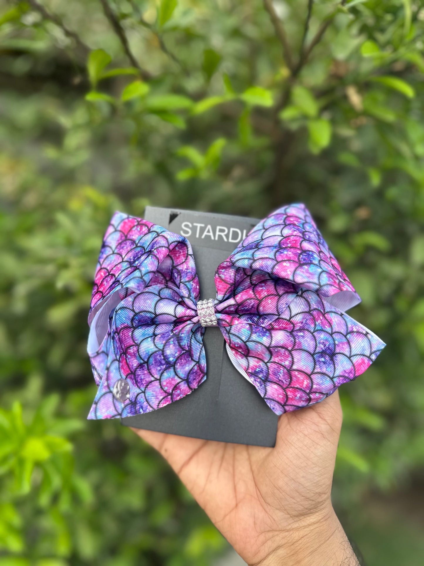 Mermaid scale bows