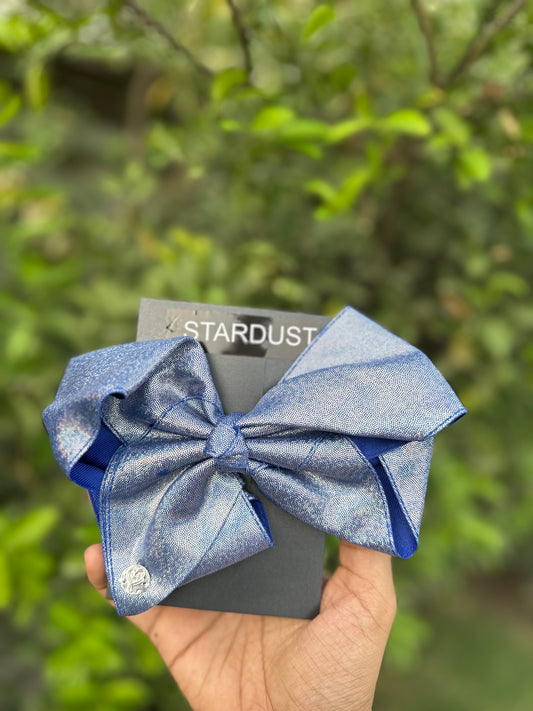 Shimmery Navy Blue Jojo Siwa bow