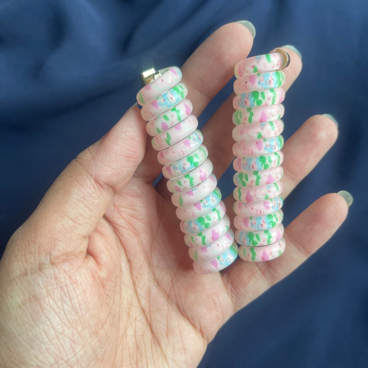 Funky Printed Hair Spring Pairs🔥