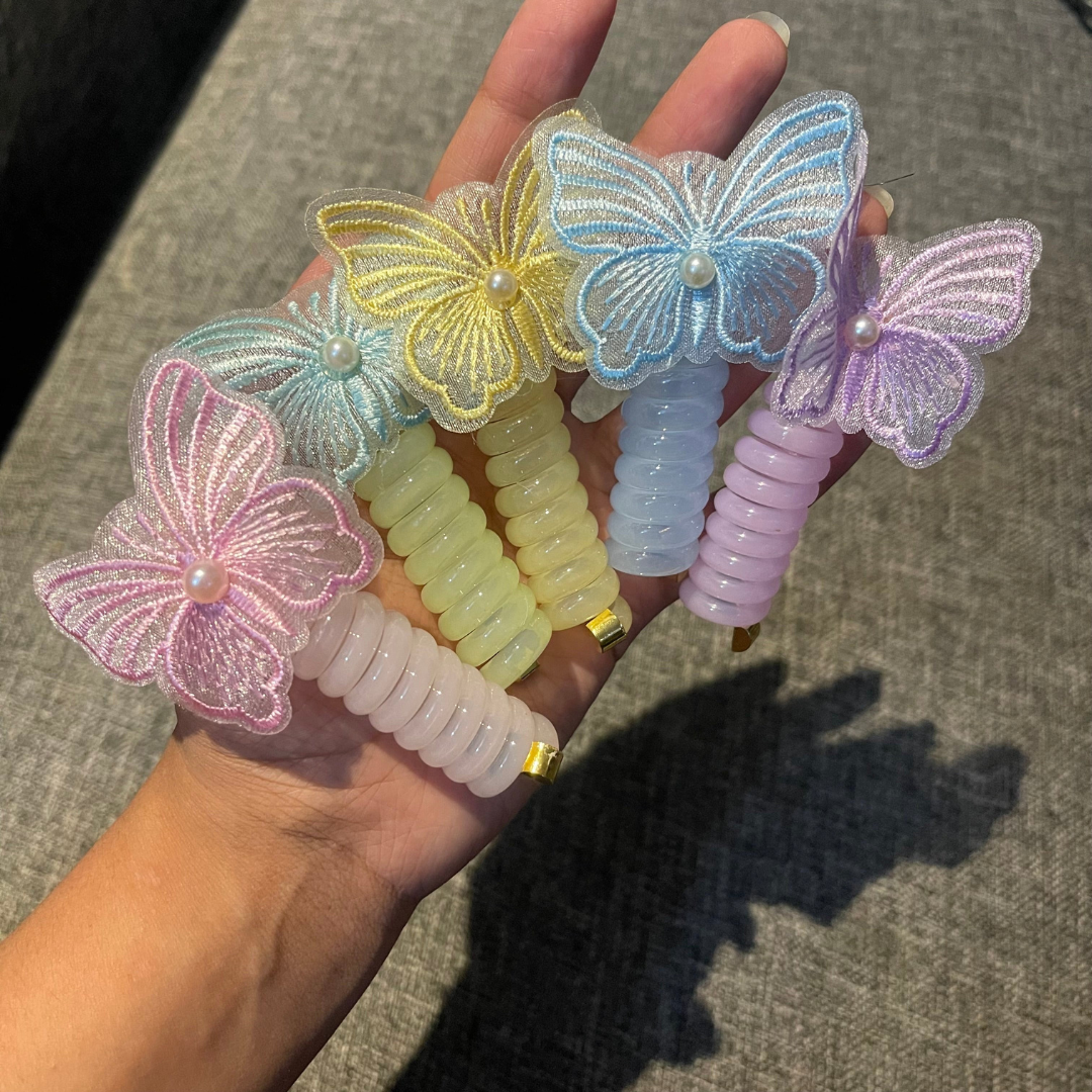 Butterfly Styling Spirals🔥