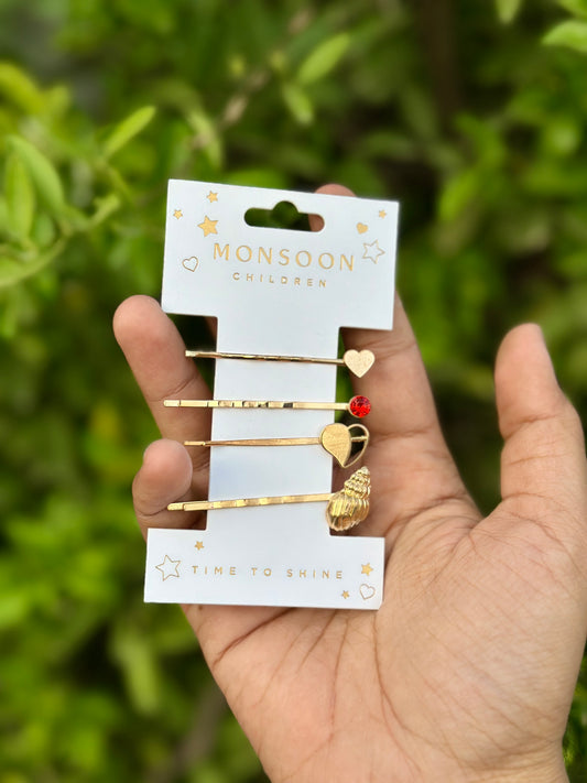 Monsoon Hairslides Pack