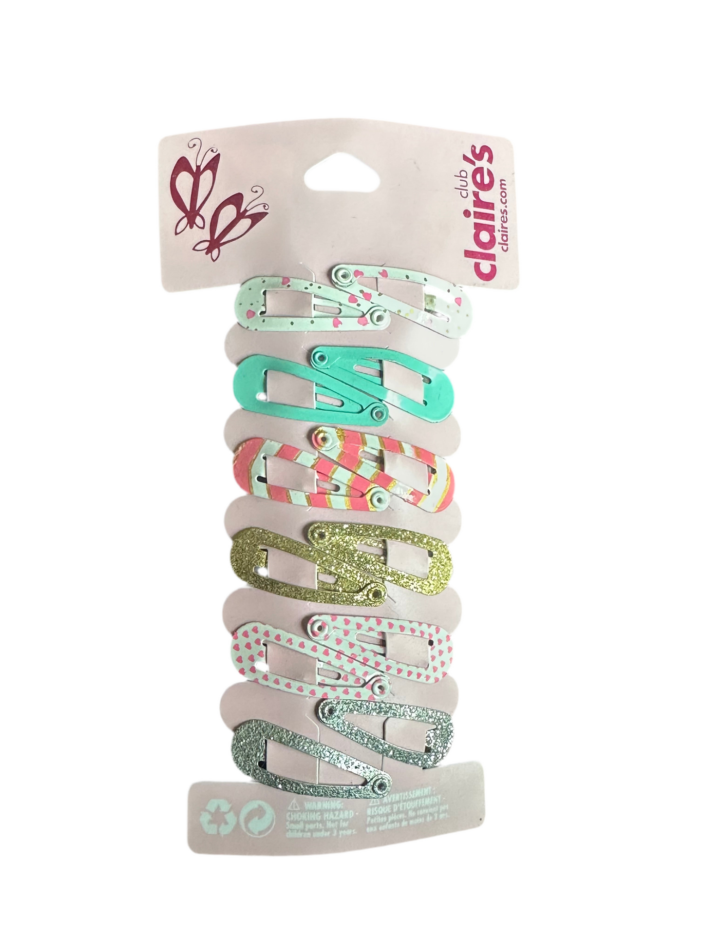 Claire’s Snapclips’ Packs