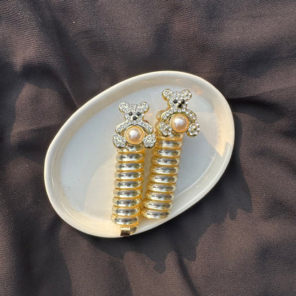 Rhinestone Teddy Bear 🧸 Styling Springs🔥
