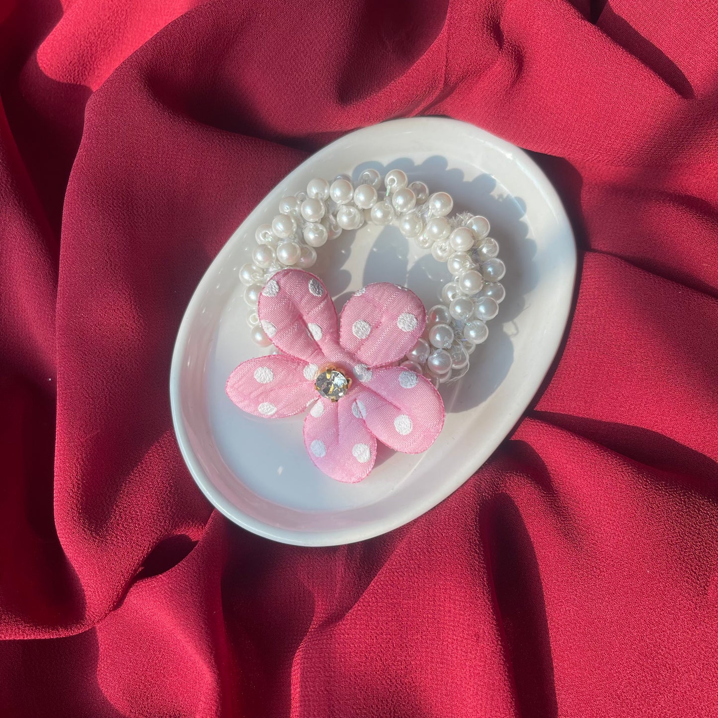 Flower Pearl Hairties🔥