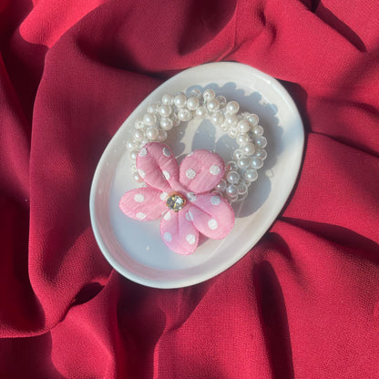 Flower Pearl Hairties🔥