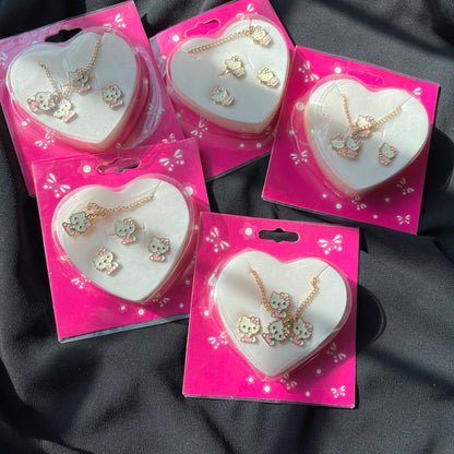 Hello Kitty Jewellery Set