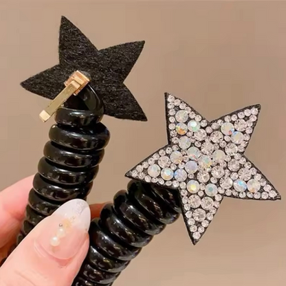 Rhinestone Star Styling Hair Springs🔥