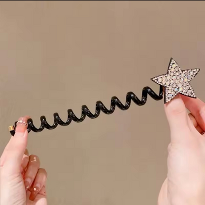 Rhinestone Star Styling Hair Springs🔥