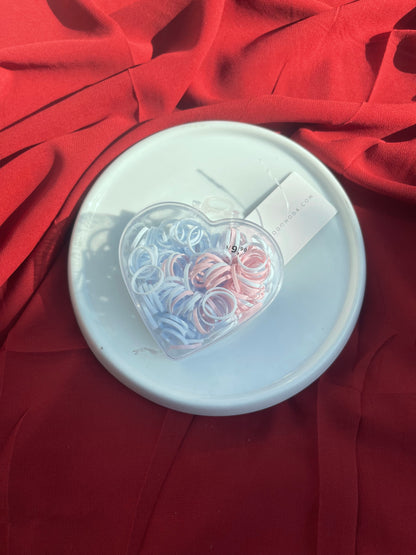 Pink & Blue Acrylic Loombands Box