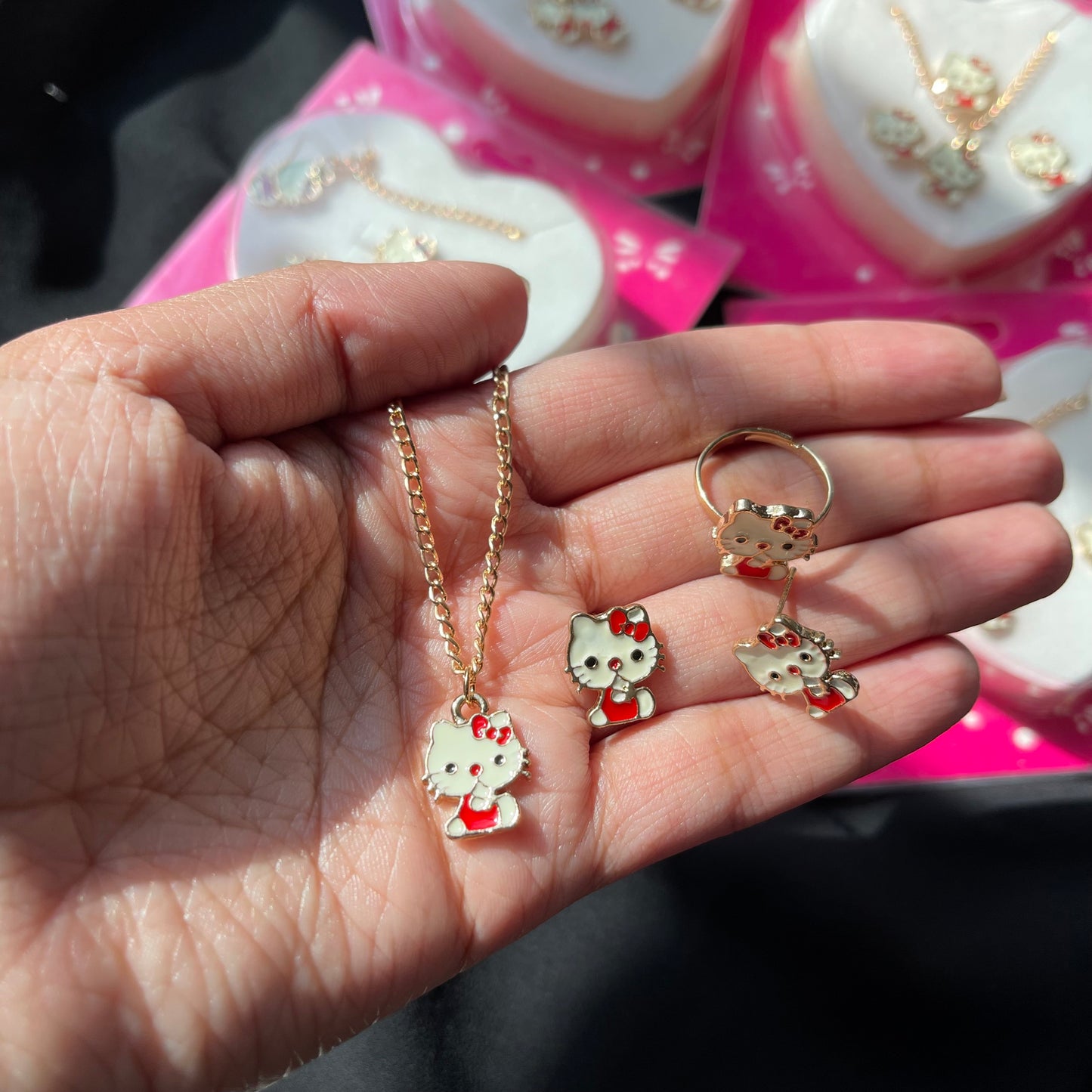Hello Kitty Jewellery Set