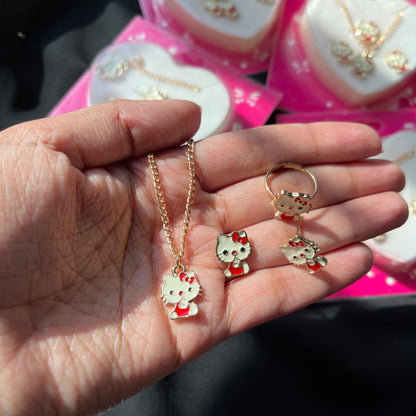 Hello Kitty Jewellery Set