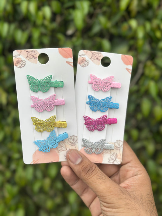 Mini Butterfly Clips Pack