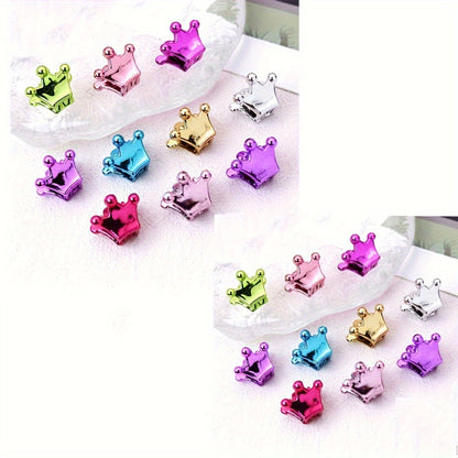 Pouch of 30 shiny crown mini claws