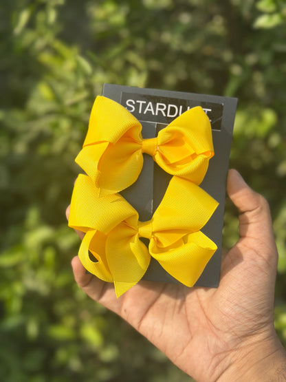 Solid Bow Pairs