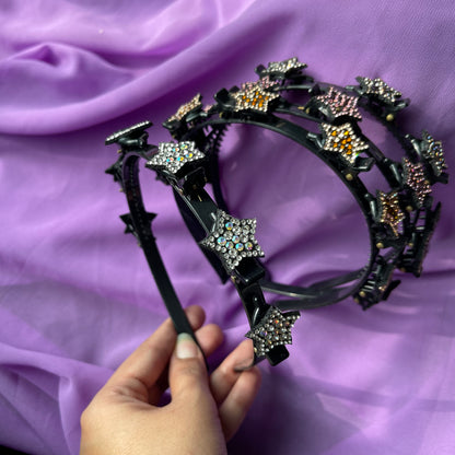 Rhinestone Star Twister styling hairband