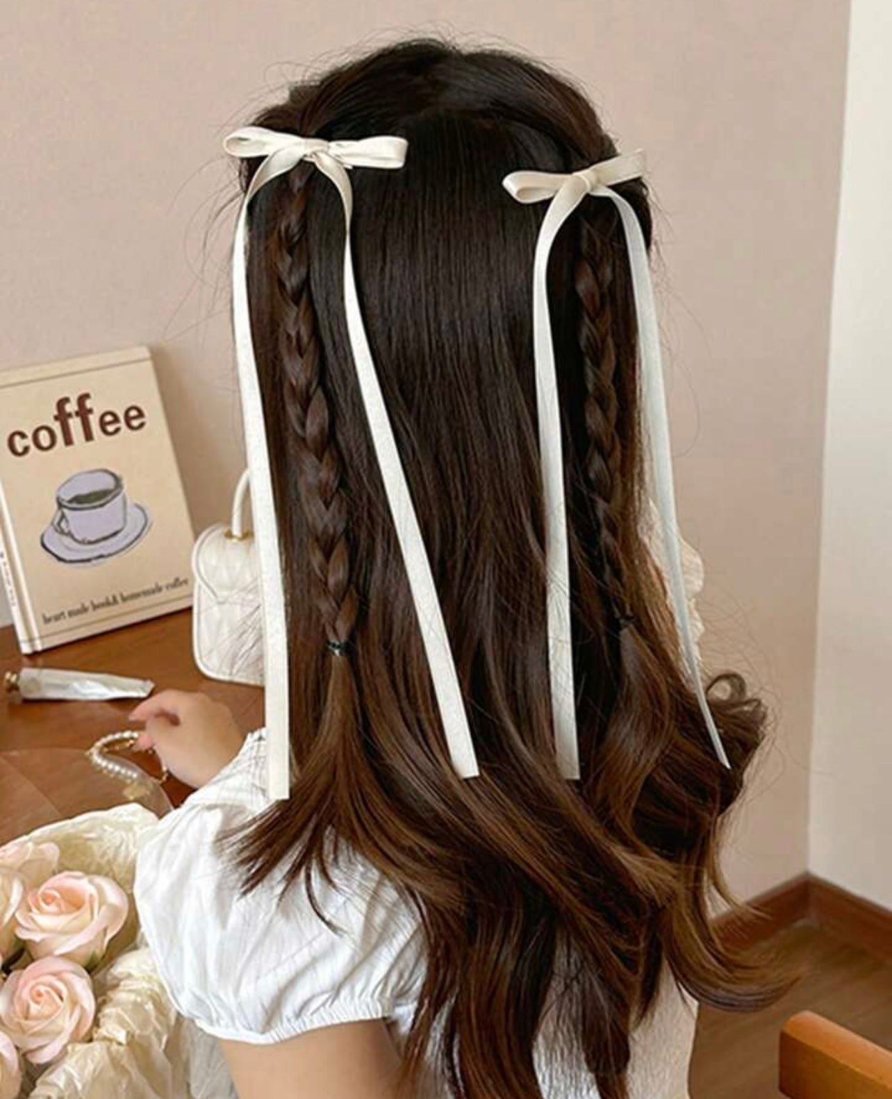 Long Ribbon Bows (4pc pack)