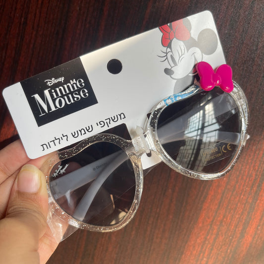 Glittered Heart Minnie Mouse Sunnies