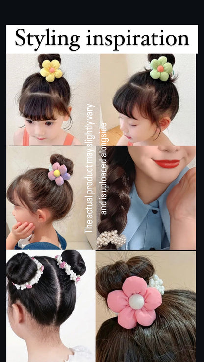 Flower Pearl Hairties🔥
