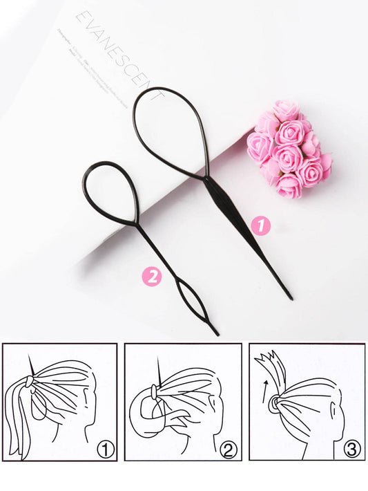 Loop Ponytail Creator pack of 2