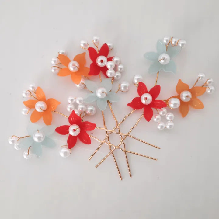 Frosted Flower Pearl Styling Accessory