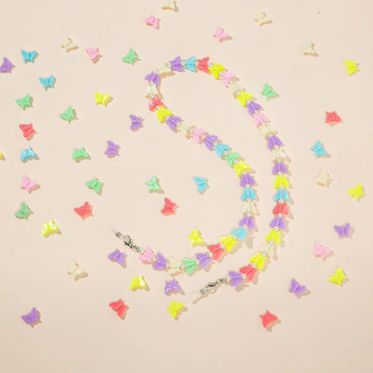 Funky Butterfly Glasses Chain