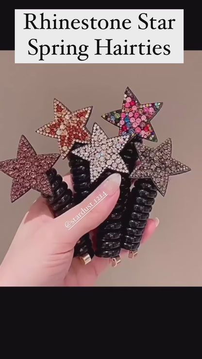 Rhinestone Star Styling Hair Springs🔥
